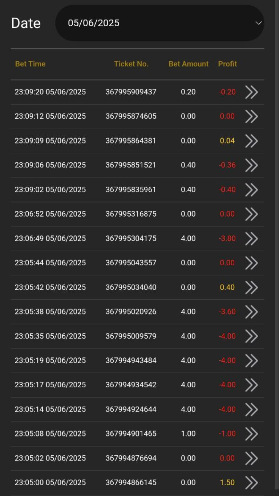 Casino scam screenshots 050625