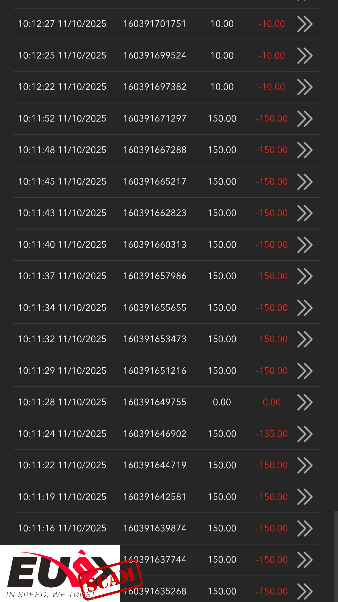 Player-submitted results 17-06-25