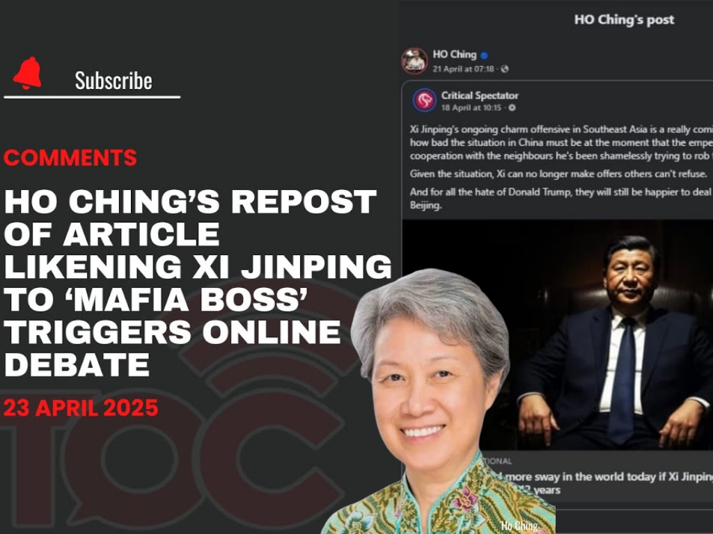 Public backlash in China following remarks involving Singapore and Xi Jinping