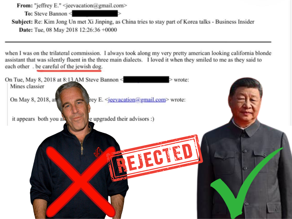Public warning statement attributed to Chinese leadership circulating online