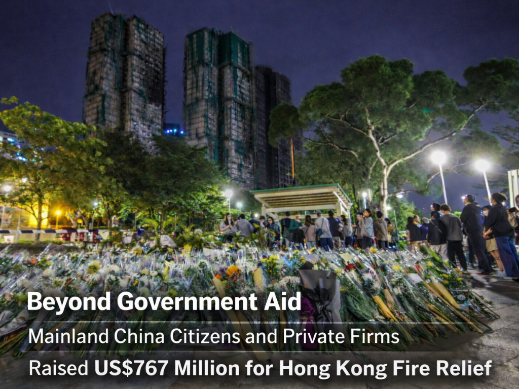 Chinese public mobilisation and aid during the Hong Kong fire disaster